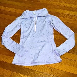 Under Armour Cold Gear Lavender Quarter Zip
